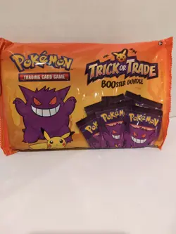 Pokemon TCG Halloween Trick or Trade BOOster Bundle 40 mini packs per bundle 820650850783 - Image 1