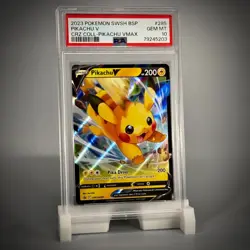 PSA 10 2023 POKEMON SWSH BLACK STAR PROMO #285 PIKACHU V - Image 4