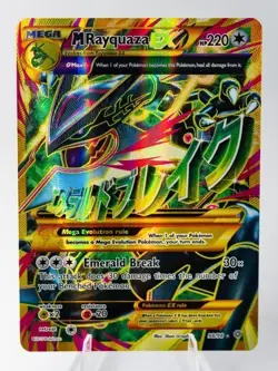 M RAYQUAZA EX - SHINY FULL ART / FA - 98/98 POKEMON XY ANCIENT ORIGINS - NM - Image 1