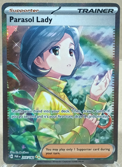 SV04: Paradox Rift -Parasol Lady Special Illustration Rare #255/182 Pokemon TCG - Image 1