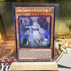 Yugioh Lovely Labrynth of the Silver Castle Prismatic Secret MP23-EN226 1st NM - Image 1
