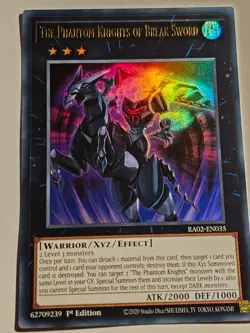 The Phantom Knights of Break Sword (V.2 - Ultra R●YUGIOH●RA02●ENGLISH●1st●NM●Y31 - Image 1