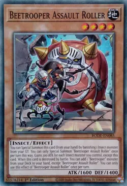 BODE-EN085 BEETROOPER ASSAULT ROLLER COMMON 1ST EDITION YuGiOh CARD - Image 1