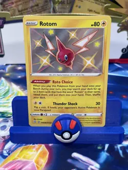 Rotom SV038/SV122 Shining Fates Shiny Vault Shiny Holo Rare Pokemon Card TCG NM - Image 1