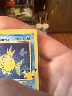 Pokemon TCG Shining Magikarp Card 25th Anniversary Edition 66/64 Celebrations NM - Image 3