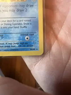 Pokemon TCG Shining Magikarp Card 25th Anniversary Edition 66/64 Celebrations NM - Image 5
