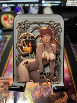 Goddess Story Metal Card Serialized Anime Waifu Anime Makima Chainsaw Man - Image 1