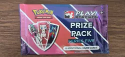 Play! Pokemon Sealed Prize Pack Series 5 Five Booster Packs 6 TCG Cards - Image 1