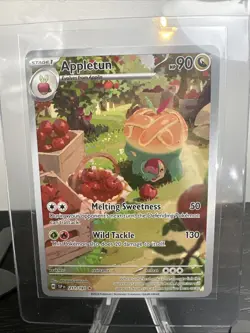 Appleturn 2024 Surging Sparks #211/191 SSP Illustration Rare Pokemon Card - Image 1