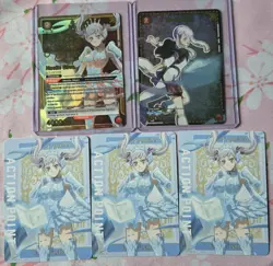 Union Arena Black Clover Noelle Silva UA20BT/BCV-1-083 Parallel Card SR** bundle - Image 1