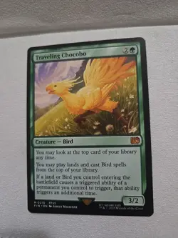 Magic: The Gathering Final Fantasy Traveling Chocobo Regular Card #210 - Image 1