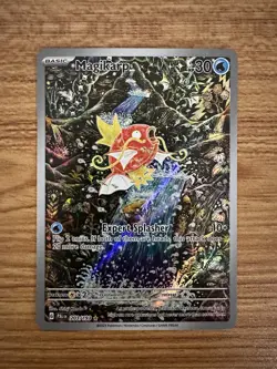 Pokemon TCG Magikarp Scarlet & Violet Paldea Evolved Holo Card 203/193 NM - Image 1