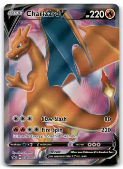 Charizard V SWSH050 SWSH: Sword & Shield Promo Cards NM - Image 1