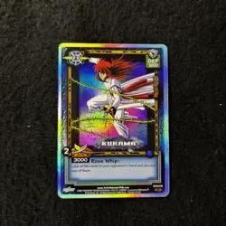 Yu Yu Hakusho TCG Kurama ST41 Dark Tournament 1st Edition Foil Rare Card NM - Image 1