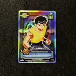 Yu Yu Hakusho TCG Yusuke ST9 Dark Tournament 1st Edition Foil Rare Card NM - Image 1