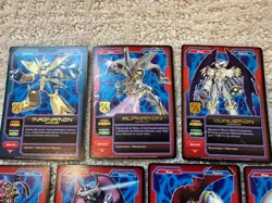 Vintage Digimon CCG (Series Royal Knights) Lot of 7 Rare Cards (Bandai, 2005) - Image 2