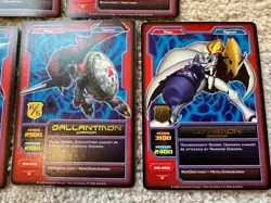 Vintage Digimon CCG (Series Royal Knights) Lot of 7 Rare Cards (Bandai, 2005) - Image 4