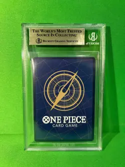 2022 ONE PIECE MONKEY.D.LUFFY REGIONAL TOP 8 PRIZE CARD ST10-006 BECKETT BGS 10 - Image 2