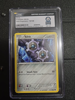 Pokemon Graded Card Lot - Charizard VMAX, Roseanne’s Backup, Eevee, Klink - Image 4