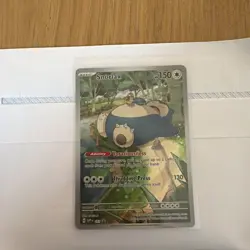 Pokemon TCG Snorlax Promo Card Scarlet Violet 151 SVP051 Holo - Image 1