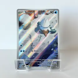 Snover 140/132 Mega Evolutions Illustration Full Art Rare Holo Pokemon Card NM/M - Image 1