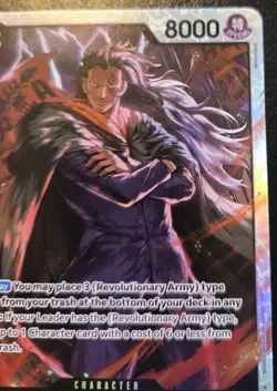 Monkey.D.Dragon OP12-094 Super Rare Legacy Of The Master One Piece Card Game - Image 3
