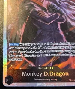Monkey.D.Dragon OP12-094 Super Rare Legacy Of The Master One Piece Card Game - Image 4