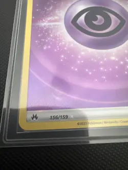 Pokemon TCG Psychic Energy Full Art Crown Zenith Holo Ultra Rare Card 156/159 - Image 3