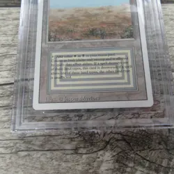 Magic The Gathering MTG Scrubland Dual Land Revised 1994 BGS 9 Mint Graded Rare - Image 3