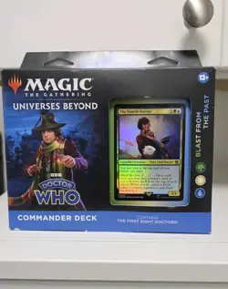 Magic The Gathering Univ. Beyond Doctor Who Commander Deck Blast From the Past - Image 1