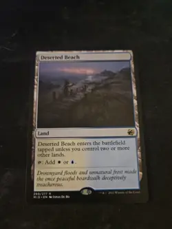 Deserted Beach Innistrad: Midnight Hunt Regular - Image 1