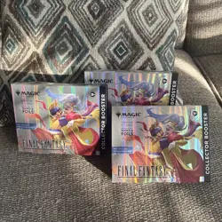 3 x Boxes - Magic The Gathering - Final Fantasy Collector Booster Box - Sealed - Image 1