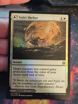 Sejiri Shelter FOIL Zendikar Rising Uncommon Magic MTG WOTC M9273 - Image 3