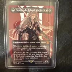 Sephiroth, Fabled SOLDIER (0382) (Borderless) Final Fantasy Regular - Image 1