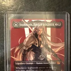 Sephiroth, Fabled SOLDIER (0382) (Borderless) Final Fantasy Regular - Image 4
