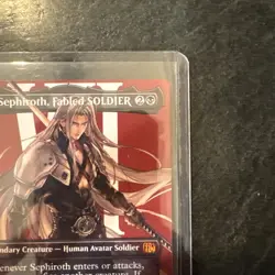 Sephiroth, Fabled SOLDIER (0382) (Borderless) Final Fantasy Regular - Image 5