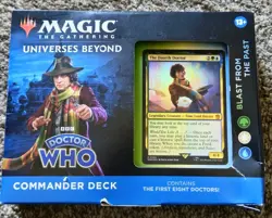 MAGIC Universes Beyond: Doctor Who Blast From The Past Commander Deck SEALED - Image 1