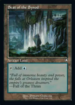 1x Seat of the Synod NM-Mint, English Commander: The Brothers' War MTG Magic - Image 1