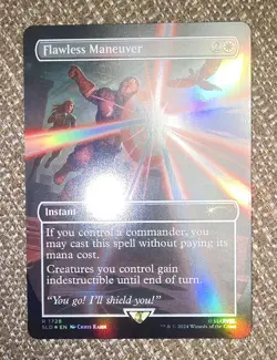 MTG - SLD Marvel - Flawless Maneuver #1728 - Near Mint Foil - Image 1