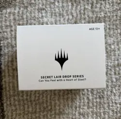 MTG Magic the Gathering Secret Lair Can You Feel With a Heart of SteelU Box - Image 1
