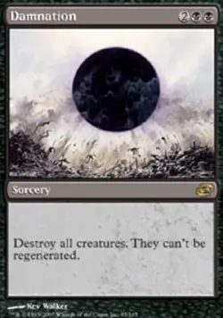 [1x] Damnation Slight Play, English Planar Chaos MTG Magic - Image 1