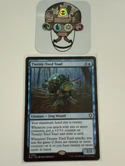 Twenty-Toed Toad Commander: Bloomburrow (Regular) - Image 1