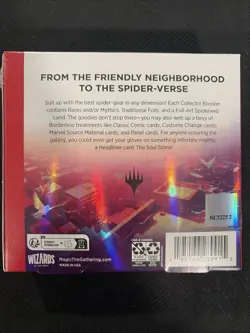 Magic The Gathering Spider-Man Collector Booster Box Factory Sealed - Image 2