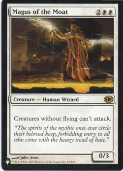 MTG: The List Reprints: Magus of the Moat: Lightly Played Condition - Image 1