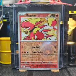Magmar 151 Reverse Holo Pokemon TCG 126/165 Scarlet & Violet Common - Image 1