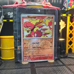 Magmar 151 Reverse Holo Pokemon TCG 126/165 Scarlet & Violet Common - Image 3