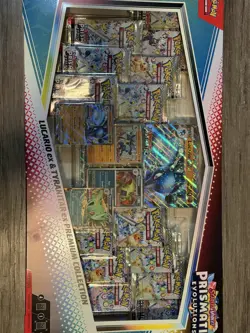 Pokemon Lucario EX /Tyranitar EX Prismatic Evolution Premium Collection Unopened - Image 1