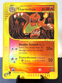 Pokemon TCG: 2002 Expedition Base Set Charmeleon 73/165 Reverse Holo NM - Image 1