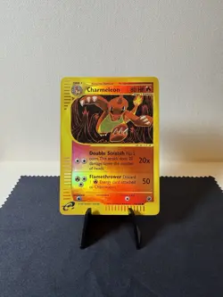 Pokemon TCG: 2002 Expedition Base Set Charmeleon 73/165 Reverse Holo NM - Image 2
