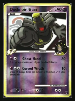 Pokemon DUSKNOIR FB 26/147 Reverse Holo (2009 Supreme Victors) LP/Light Play - Image 1
